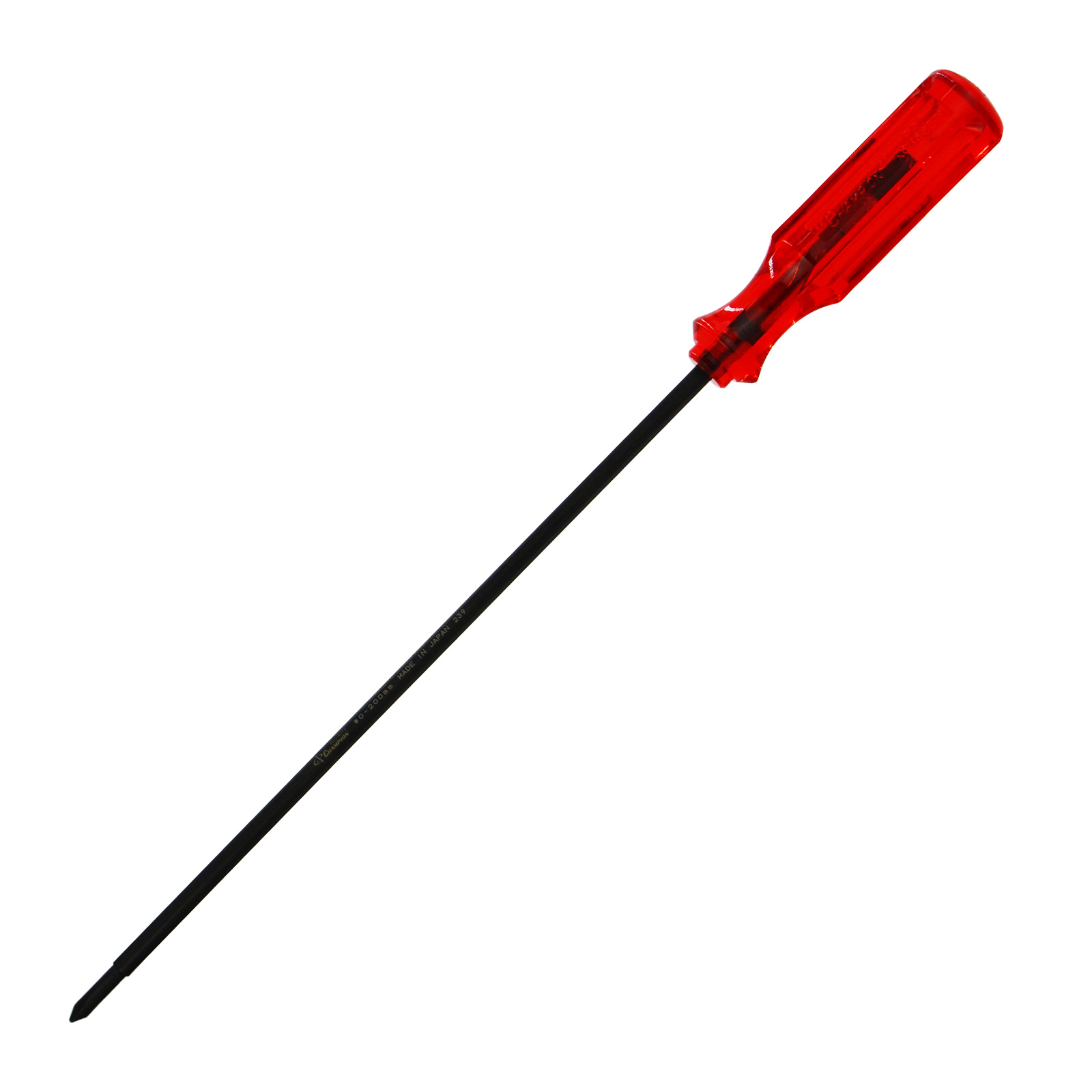 角軸普通ドライバー 細軸・精密タイプ +0×200 No.159C