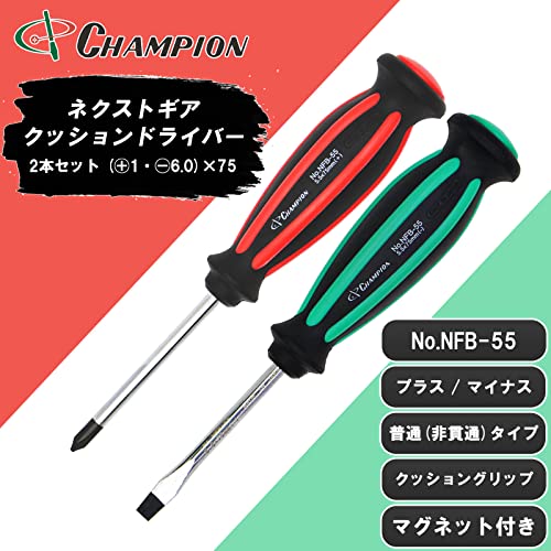 普通ドライバー 2本セット (+1・-6.0)×75 No.NFB-55